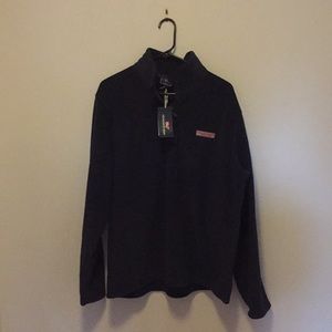 Vineyard Vines Brand New Fleece Quarterzip Size L
